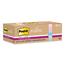 Post-it® 100% Recycled Super Sticky Notes, 3" x 3", Wanderlust Pastels, 70 Sheets/Pad, 12 Pads/Pack Thumbnail 2