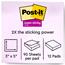 Post-it® Super Sticky Notes, 3 in x 5 in, Canary Yellow, 12/Pack Thumbnail 2