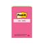 Post-it® Notes, 4 in x 6 in, Poptimistic Collection, Lined, 3/Pack Thumbnail 2