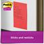 Post-it® Super Sticky Notes, 4 in x 6 in, Playful Primaries Collection, Lined, 3 Pads/Pack Thumbnail 4