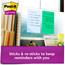 Post-it Recycled Super Sticky Notes, 4 in x 6 in, Oasis Collection, Lined, 3 Pads/Pack Thumbnail 5