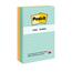 Post-it® Notes, 4 in x 6 in, Beachside Cafe Collection, Lined, 100 Sheets/Pad, 5/Pack Thumbnail 1