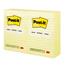 Post-it® Notes, 4 in. x 6 in., Canary Yellow, Lined, 12/Pack Thumbnail 3