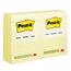 Post-it® Notes, 4 in. x 6 in., Canary Yellow, Lined, 12/Pack Thumbnail 1