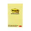 Post-it® Notes, 5 in x 8 in, Canary Yellow, Lined, 2 Pads/Pack Thumbnail 2