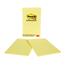 Post-it® Notes, 5 in x 8 in, Canary Yellow, Lined, 2 Pads/Pack Thumbnail 1