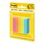 Post-it Page Markers, Assorted Colors, .5 in x 1.875 in, 100 Sheets/Pad, 5 Pads/Pack Thumbnail 2