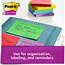 Post-it Super Sticky Notes, 4 in x 4 in, Playful Primaries Colors, Lined, 90 Sheets/Pack, 6 Pads/Pack Thumbnail 5