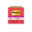 Post-it Super Sticky Notes, 4 in x 4 in, Playful Primaries Colors, Lined, 90 Sheets/Pack, 6 Pads/Pack Thumbnail 7