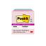 Post-it® Recycled Super Sticky Notes, 4 in x 4 in, Wanderlust Pastels Collection, Lined, 6/Pack Thumbnail 9