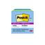 Post-it Recycled Super Sticky Notes, 4 in x 4 in, Oasis Collection, Lined, 90 Sheets/Pad, 6 Pads/Pack Thumbnail 11