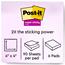 Post-it® Super Sticky Notes, 4 in x 4 in, Energy Boost Collection, Lined, 6/Pack Thumbnail 2