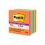Post-it® Super Sticky Notes, 4 in x 4 in, Energy Boost Collection, Lined, 6/Pack Thumbnail 8