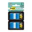 Post-it Flags, Blue, 1 in Wide, 50/Dispenser, 2 Dispensers/Pack Thumbnail 1