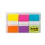 Post-it® Flags, Alternating Electric Glow Collection, .47 in Wide, 60/Pack Thumbnail 3