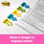 Post-it® Message Flags, "Notarize," Yellow, 1 in Wide, 50/Dispenser, 2 Dispensers/Pack Thumbnail 3