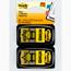 Post-it® Message Flags, "Notarize," Yellow, 1 in Wide, 50/Dispenser, 2 Dispensers/Pack Thumbnail 1