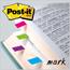 Post-it Flags, Assorted Bright Colors, .47 in Wide, 35/Dispenser, 4 Dispensers/Pack Thumbnail 2