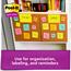 Post-it® Super Sticky Notes, 8 in x 6 in, Energy Boost Collection, 45 Sheets/Pad, 4/Pack Thumbnail 4