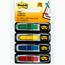 Post-it® Arrow Flags, Assorted Primary Colors, .47 in Wide, 24/Dispenser, 4 Dispensers/Pack Thumbnail 1