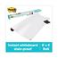 Post-it® Self-Stick Dry-Erase Surface, 72" W x 48" H, White Thumbnail 2