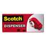 Scotch™ Compact and Quick Loading Dispenser for Box Sealing Tape, 3" Core, Plastic, Red Thumbnail 7