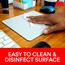 3M Precise Mouse Pad, Non-skid Foam Back, 9 in x 8 in, Bitmap Thumbnail 4