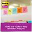 Post-it® Super Sticky Dispenser Pop-up Notes, 3 in. x 3 in., Supernova Neons Collection, 90 Sheets/Pad, 10/Pack Thumbnail 9