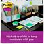 Post-it Super Sticky Dispenser Pop-up Notes, 3 in x 3 in, Oasis Collection, 90 Sheets/Pad, 10 Pads/Pack Thumbnail 8