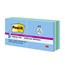 Post-it Super Sticky Dispenser Pop-up Notes, 3 in x 3 in, Oasis Collection, 90 Sheets/Pad, 10 Pads/Pack Thumbnail 12