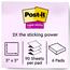 Post-it® Super Sticky Dispenser Pop-up Notes, 3 in x 3 in, Oasis Collection, 6/Pack Thumbnail 3