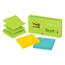 Post-it Dispenser Pop-up Notes, 3 in x 3 in, Floral Fantasy Collection, 6 Pads/Pack Thumbnail 2