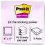 Post-it® Super Sticky Dispenser Pop-up Notes, 4 in x 4 in Canary Yellow, Lined, 5 Pads/Pack Thumbnail 2