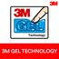 3M Gel Wrist Rest for Keyboard and Mouse, 25 in x 2.5 in, Black Thumbnail 7