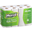 Marcal® 100% Recycled Bath Tissue, White, 2-Ply, 4" x 4", 168 Sheets/RL, 16 Rolls/PK Thumbnail 1