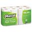 Marcal 100% Recycled Bath Tissue, White, 2-Ply, 4" x 4", 168 Sheets/RL, 16 Rolls/PK Thumbnail 2