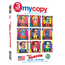 mycopy™ Ultra-White Copy Paper, 98 Bright, 20 lb., 8 1/2 x 11, 3 Hole Punched, White, 5000/CT Thumbnail 2