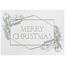 W.B. Mason Co. Custom Holiday Cards, Merry Christmas Lines Thumbnail 1