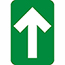 NMC™ Directional Arrow, Walk-On Adhesive Back, 4" x 6", Green, 10/PK Thumbnail 1