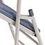 National Public Seating 1100 Series Deluxe Fan Back With Triple Brace Double Hinge Folding Chair, Dark Blue, 4/PK Thumbnail 4