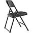 National Public Seating 800 Series Premium Lightweight Plastic Folding Chair, Black, 4/PK Thumbnail 6