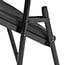 National Public Seating 800 Series Premium Lightweight Plastic Folding Chair, Black, 4/PK Thumbnail 4