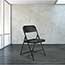 National Public Seating 800 Series Premium Lightweight Plastic Folding Chair, Black, 4/PK Thumbnail 2