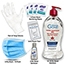 W.B. Mason Co. Employee Back To Work Kit, Hand Sanitizer/Hand Wipe/Mask/Glove/Anti-Touch Tool Thumbnail 1