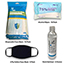 W.B. Mason Co. On-The-Go Personal Protection Kit, Hand Sanitizer/Wipes/Masks Thumbnail 1