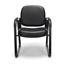 OFM Vinyl Guest and Reception Chair with Arms, Black Thumbnail 2