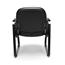 OFM Vinyl Guest and Reception Chair with Arms, Black Thumbnail 4