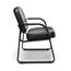 OFM™ Vinyl Guest and Reception Chair with Arms, Black Thumbnail 5