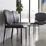 OFM Manor Series Armless Guest and Reception Chair, Charcoal Thumbnail 2