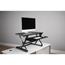 OFM™ Height Adjustable Sit to Stand Desktop Riser, Black Thumbnail 2